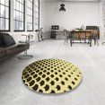 thumbnail image 4 of Ahgly Company Tapis Rectangulaire Lavable en Machine Intérieur Transitionnel Marron, 2 Pieds x 3 Pieds, 4 of 7