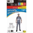 thumbnail image 2 of Crazed Convict Costume for Men, Large Size, Partyholic, 2 of 4