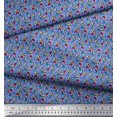 thumbnail image 3 of Soimoi Velvet Fabric Scientific Lab Equipments Education Theme Printed Fabric 1 Yard 58 Inch Wide, 3 of 3