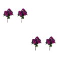 thumbnail image 2 of mmirethe 2x Faible Entretien Apparence Réaliste Faux Fleurs et Plantes Large Application Violet 2Set, 2 of 6