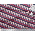 thumbnail image 3 of Soimoi Polyester Crepe Fabric Horizontal Stripe Fabric Prints by Yard 42 Inch Wide, 3 of 5