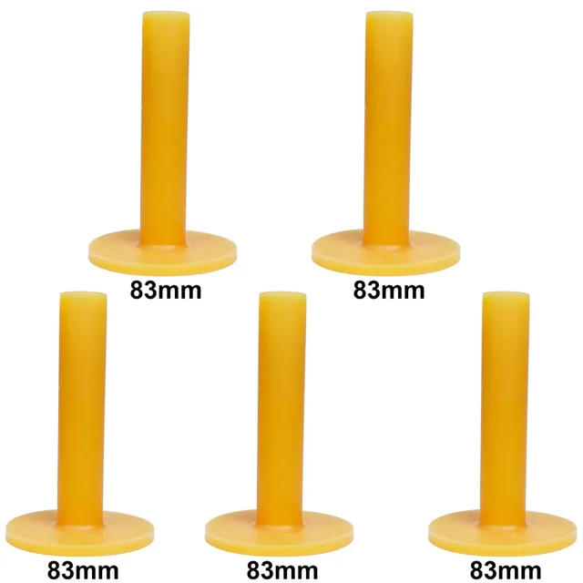 5Pcs/set Rubber Golf Tee Training Practice Ox Tendon Tee Golf Ball Holders 83mm-5pcs