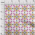 thumbnail image 1 of oneOone Cotton Poplin Fabric Geometric Ikat Print Sewing Fabric BTY 56 Inch Wide, 1 of 4