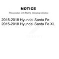 thumbnail image 2 of Transit Auto Front Wheel Bearing and Tie Rod End Kit for Car Hyundai Santa Fe XL - Left Right Side (Driver Passenger) K7T-101162, 2 of 2