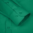 thumbnail image 4 of Dress Shirts for Men with Pocket Long Sleeve Big & Tall Tshirts Shirt Button-Down Collared Wrinkle-Free Solid Color Business Work Tops, 4 of 5