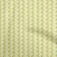 thumbnail image 1 of oneOone Polyester Lycra Light Yellow Fabric Asian Ikat Craft Projects Decor Fabric Printed By The Yard 56 Inch Wide, 1 of 3