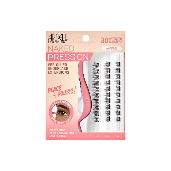Ardell - Naked Press On Pre-Glued Underlash Extensions Kit - Natural