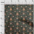 thumbnail image 2 of oneOone Velvet Dark Green Fabric Florals Sewing Craft Projects Fabric Prints By Yard 58 Inch Wide, 2 of 4