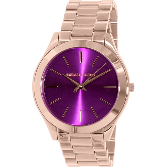 Michael Kors Women's Runway MK3293 Rose-Gold Stainless-Steel Plated Japanese Quartz Fashion Watch