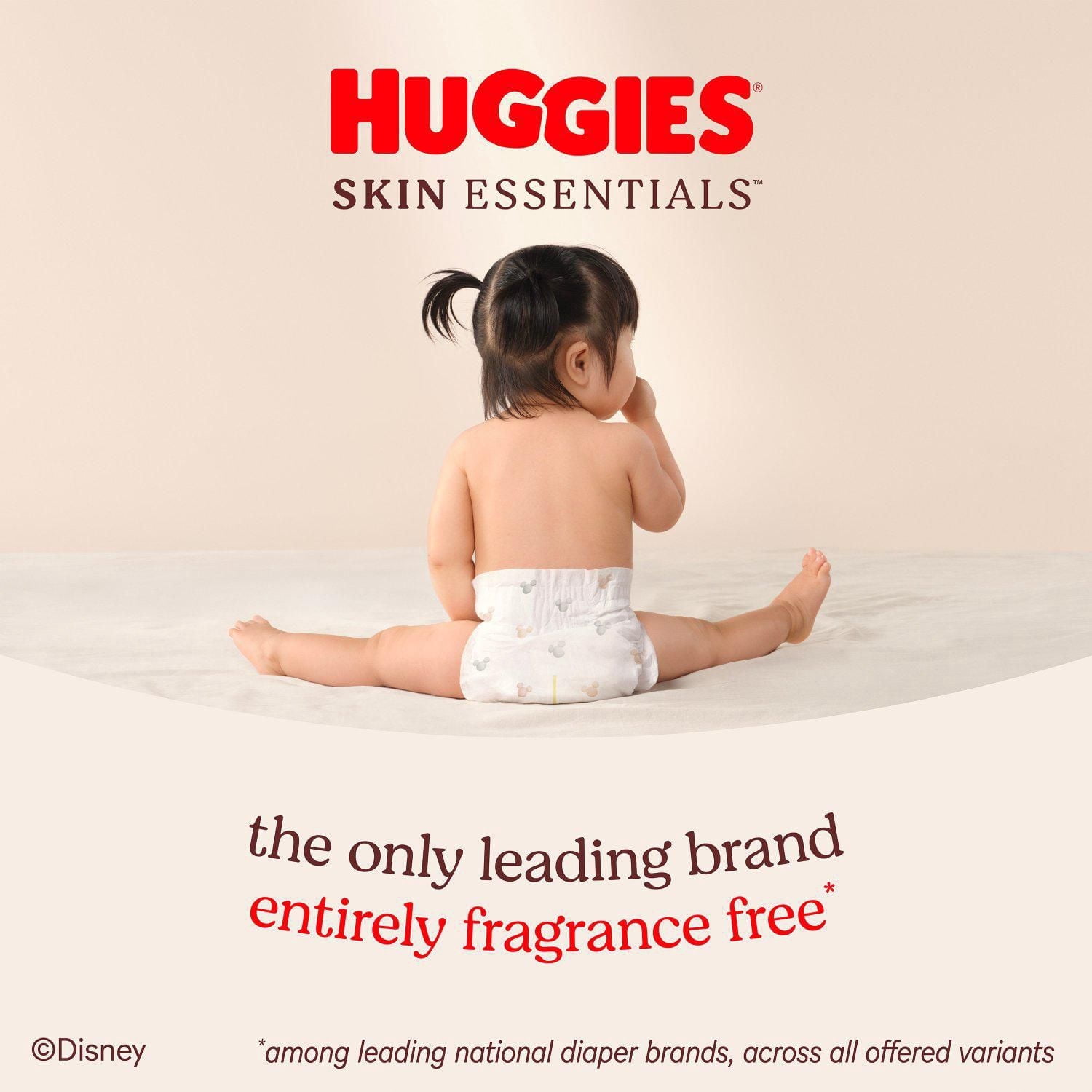 Huggies Skin Essentials Baby Diapers, Sizes NB-6