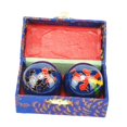 thumbnail image 4 of 2 Pieces Massage Balls with Storage Box Relieve Stiffness Gift Baoding Balls for Dragon Phoenix Blue, 4 of 9