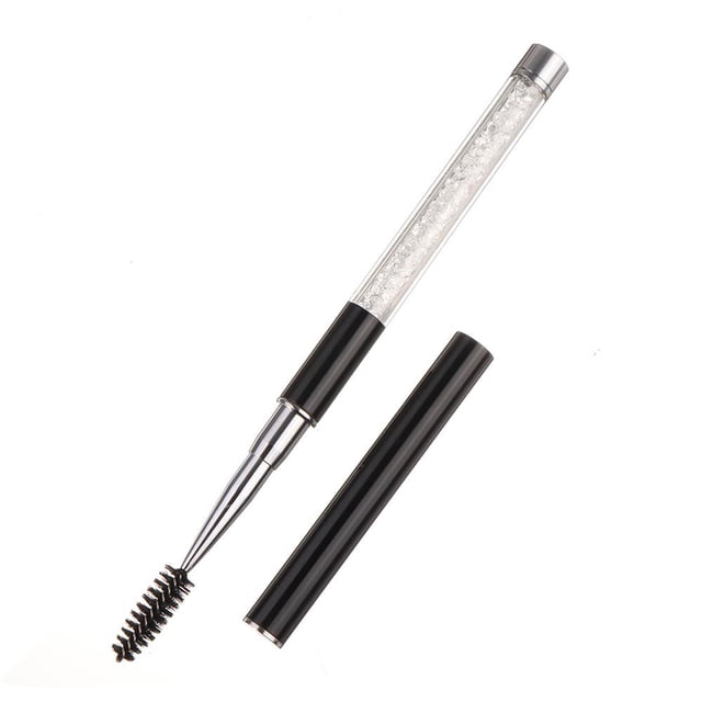 Heliisoer Reusable Eyelash Brush Cosmetic Mascara Wand Applicator Spooler Makeup Tool Pen