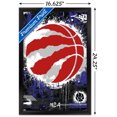 thumbnail image 2 of NBA Toronto Raptors - Maximalist Logo 23 Wall Poster, 22.375" x 34", 2 of 4