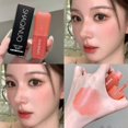 thumbnail image 1 of Blusher Liquid Lip and Cheek Dual-use Natural Blush Tint Makeup Easy To Smudge, 1 of 8