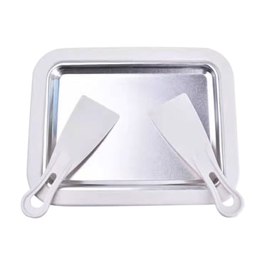 EGNMCR Machine à Crème Glacée Instantanée, Machine à Crème Glacée pour la Maison Machine à Crème Glacée Maison pour Enfants Machine de Friture à la Crème Glacée au Lait Friteuse à Crème Glacée