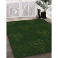 thumbnail image 3 of Ahgly Company Machine Washable Indoor Round Transitional Deep Emerald Green Area Rugs, 7' Round, 3 of 7