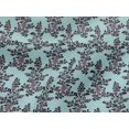 thumbnail image 4 of oneOone Viscose Jersey Fabric Leaves & Floral Block Print Sewing Fabric BTY 60 Inch Wide, 4 of 4