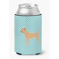 thumbnail image 1 of Carolines Treasures BB3689CC Border Terrier Checkerboard Blue Can or Bottle Hugger, 1 of 1