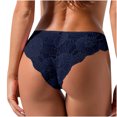 thumbnail image 4 of DPTALR Culottes pour Femmes Aguichant Mignonnes à Nœud, Design Crochet, Dentelle Intégrale, Culottes Taille Basse, 4 of 7