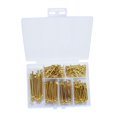 thumbnail image 2 of Siruishop Round Head Nail Tacks Craft Decorative Nail for Hanging Picture Frame Mirror 330 Gold, 2 of 8