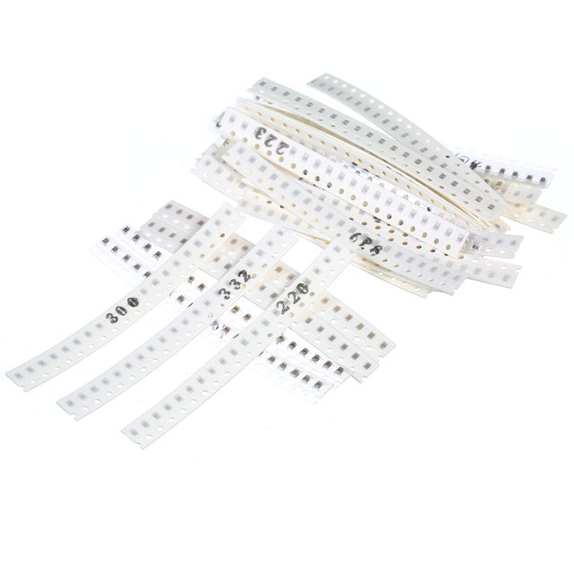 Labymos 720PCS 0805 SMD Capacitor Assorted Kit 36Values 20pcs 1PF to 10UF Samples Kit Electronic