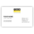 thumbnail image 1 of Avec Logo Cartes Professionnelles Personnalisées Régulières Personnalisées Carte de Visite Professionnelle pour Employé d'Entreprise - Recto Verso, 1 of 1