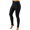 thumbnail image 3 of DPTALR Pantalon Uni Taille Haute pour Femmes Pantalon de Yoga Rehausseur pour Dames, 3 of 4