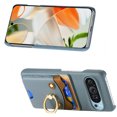 thumbnail image 3 of Étui pour FOXDOCK Google Pixel 9 Pro TG, Cuir, Anneau Ourson, Porte-Cartes, 3 of 4