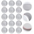 thumbnail image 1 of Phenofice 54pcs Jar Accessories Silver Tinplate Canning Kit Silver, 1 of 8
