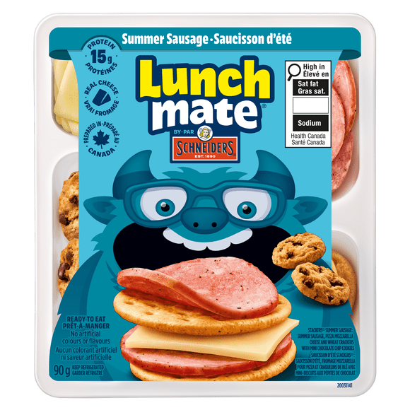 Lunchmate Summer Sausage Lunch Kit, 90 g
