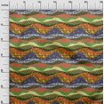 thumbnail image 3 of oneOone Tissu Georgette Viscose Rouge Floral pour Projets de Couture, Imprimés au Mètre, Largeur 42 Pouces, 3 of 5