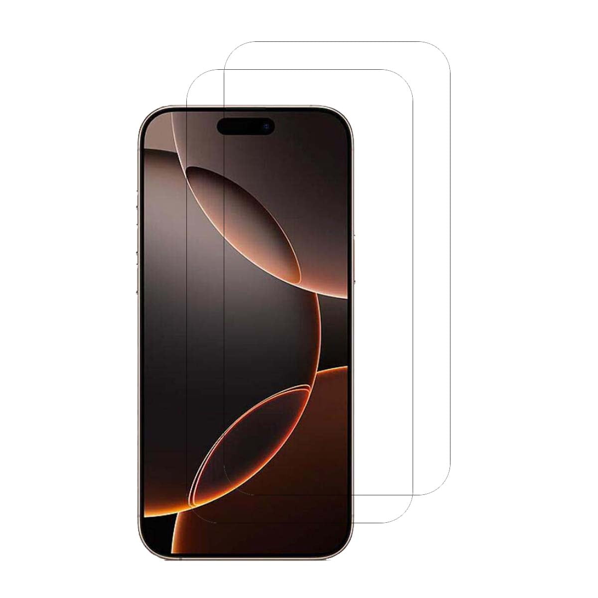 VIESUP 2Pack Screen Protector Compatible with Iphone 16 Pro Max 2024 6.9", 9H Hardness Clear Screen Tempered Glass Ultra Thin Anti-Scratch