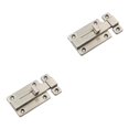 thumbnail image 4 of relayinert Heavy Duty and Reliable Door Security Slide Latch Lock with Screws 3inch Shed Style A 2Set, 4 of 6