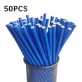 thumbnail image 2 of Disposable Paper Straw Beverage Party Dessert Cake Decoration(50Pc), 2 of 9