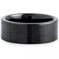 thumbnail image 2 of Bague en Céramique Noire à Finition Satinée, 2 of 2