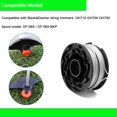 thumbnail image 5 of Replacement spool of black automatic grass feeder, grass rope, grass cutting machine, coil, grass cutting machine, dedicated, 5 of 5