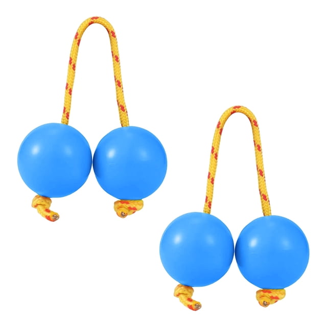 2 Paires d'Instruments Aslatuas Rythmiques B All Kashaka Shaker Classique Africain Hochet Percussion à Main pour Enfants Adultes Mariages Fêtes Classe Musicale