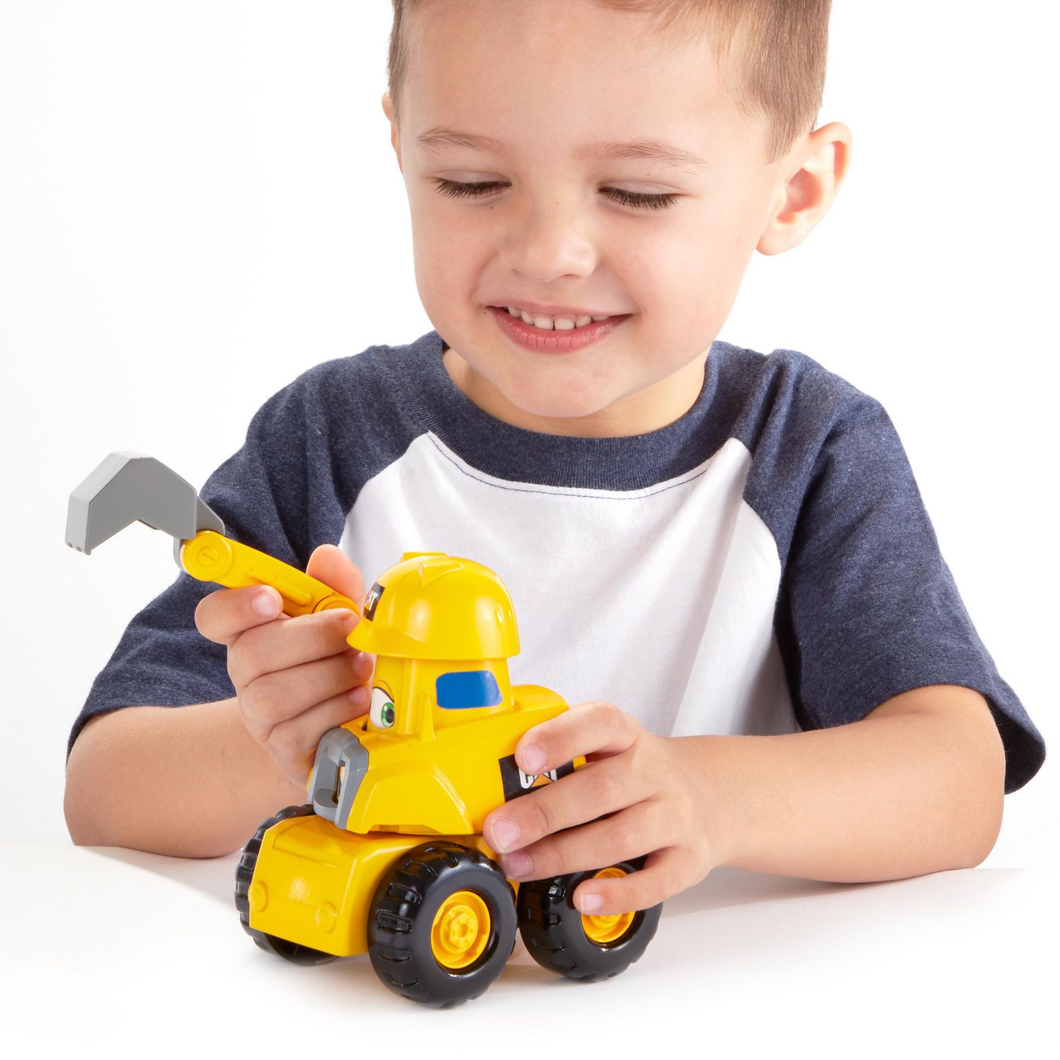 Cat® Les p'tits amis du chantier Construction Pals Junior Crew Excavatrice,Catipillar Excavator