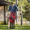 thumbnail image 4 of Ozark Trail Camping Love Seat Chair, Red Black Checkers, Adult Use, Polyester, 15lbs, 4 of 8