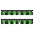 thumbnail image 2 of DYNWAVECA Fishing Rod Rack Wall Mount Display Stand Foam Grip Pads Easy to Install 6 Slots Organizer for Indoor Boat Basement Shop Home Horizontal Mount, 2 of 10