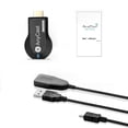 thumbnail image 2 of MesaSe Anycast M2 Plus Airplay 1080P Récepteur de Clé TV d'Affichage WiFi Sans Fil HD TV Stick Miracast Compatible avec iOS/Android/Windows/MacOS, 2 of 7