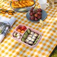 thumbnail image 4 of Meitianfacai Bento Box Adult Lunch Box 3-Compartment Meal Prep Container For Kids Stackable Snack Containers For School And Travel Lunch Microwave Safe, 4 of 8