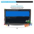 thumbnail image 4 of 10.1 Inch IPS 4K Car Headrest Monitor Video Player Monitor 1G RAM 16GB Game Remote Control IR AV FM USB ,Clear Display, 4 of 7