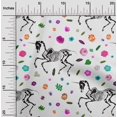 thumbnail image 1 of oneOone Polyester Lycra Off White Fabric Skull Craft Projects Decor Fabric Printed By The Yard 56 Inch Wide, 1 of 4