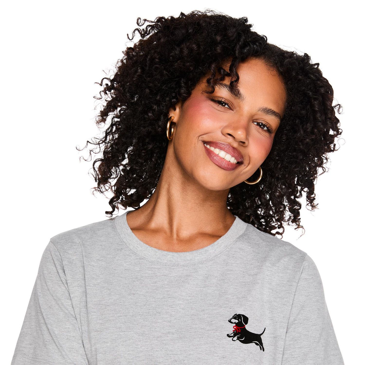 T-shirt à encolure ras du cou George pour femmes
