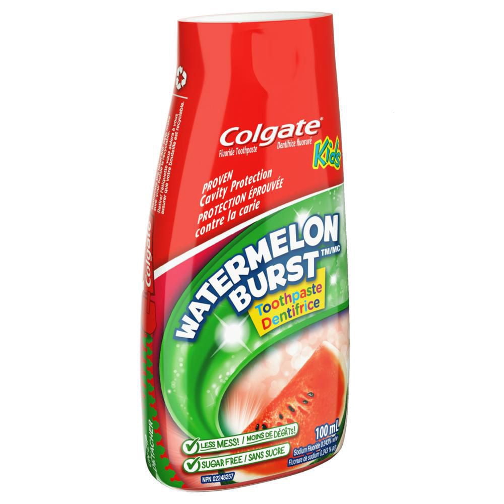 Colgate Liquid Gel 2-in-1 Kids Watermelon Toothpaste And Mouthwash 100ml