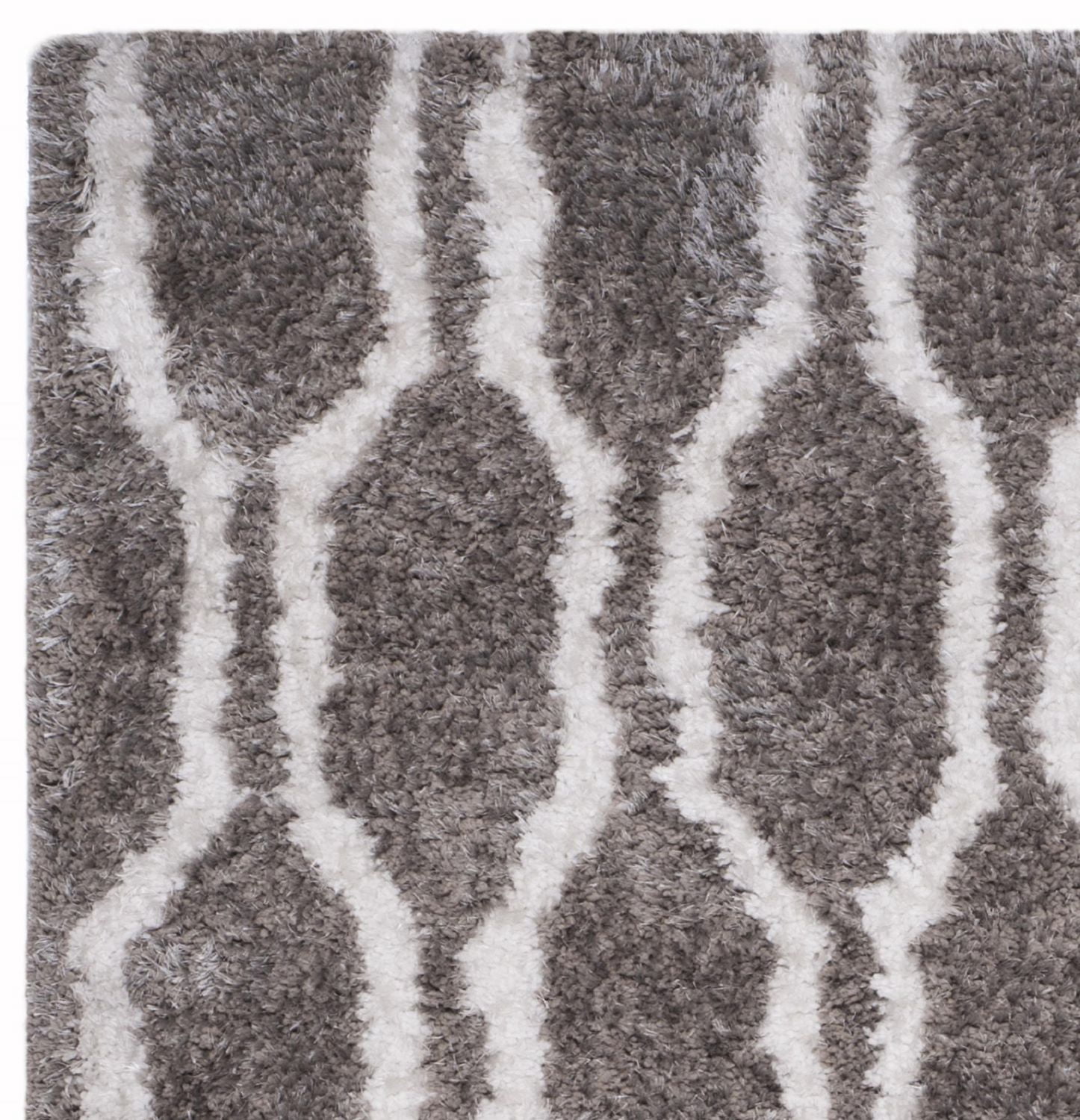 Safavieh Barcelona Melinda Tapis Peluche Shag Géométrique