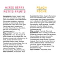 thumbnail image 2 of DEL MONTE Mixed Berry & Peach Ice Pops, 10 x 50 ml, 2 of 9