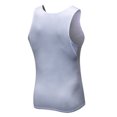 thumbnail image 3 of Styesk Tank Tops Men Fashionable Men's Solid Color Sleeveless Sports Training Tight Fitting Top, 3 of 4