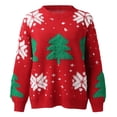 thumbnail image 4 of EGNMCR Chandail de Noël Cadeaux pour Femmes Chandail à Manches Longues Col Rond Décontracté, Cadeaux pour Femmes, 4 of 5